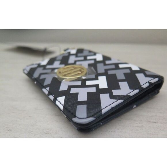 Tommy Hilfiger 69J5888 Multi Signature Logo ID/Credit Card Holder w/Keyring $68+ - Picture 4 of 6